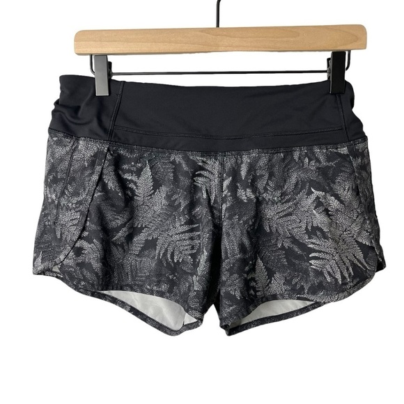 Lululemon Speed Shorts Kindred Spirt Multi Size 8 Running Shorts - Picture 3 of 7
